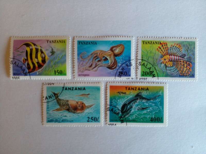 Tanzania 1995 Marine Life