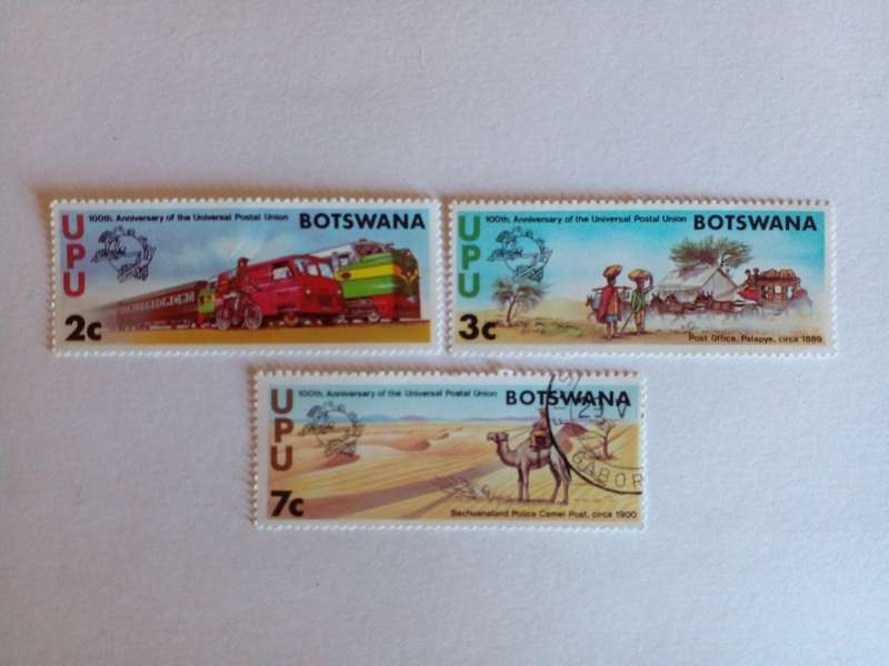 Botswana 1974 UPU Centenary