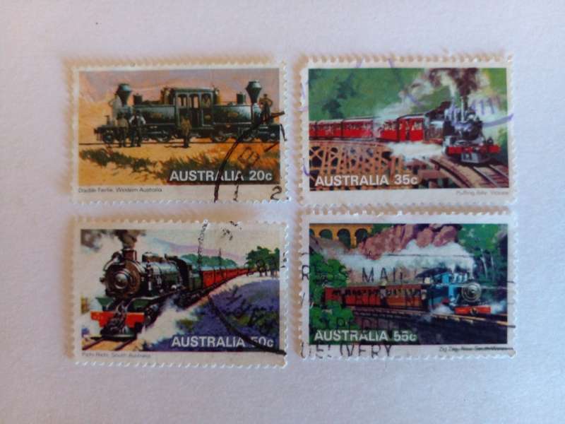 Australia 1979 Steam Locomotives
