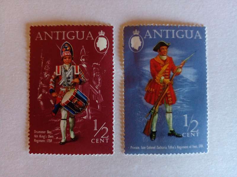 Antigua 1970 Military Uniforms