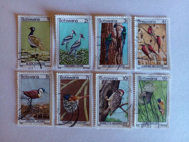 Botswana 1978 Birds