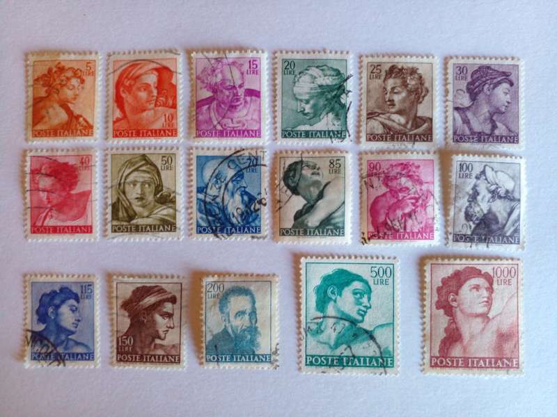 Italy 1961 Designs from the Sistene Chapel
