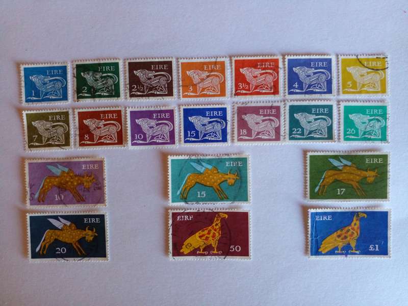 Ireland 1971 Old Irish Animal symbols