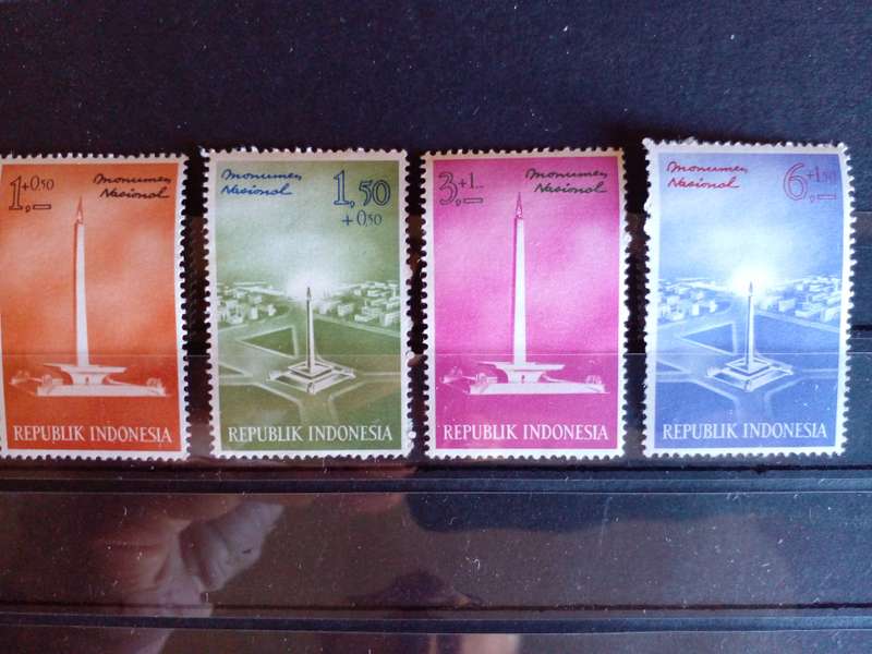 Indonesia 1962 National Monuments