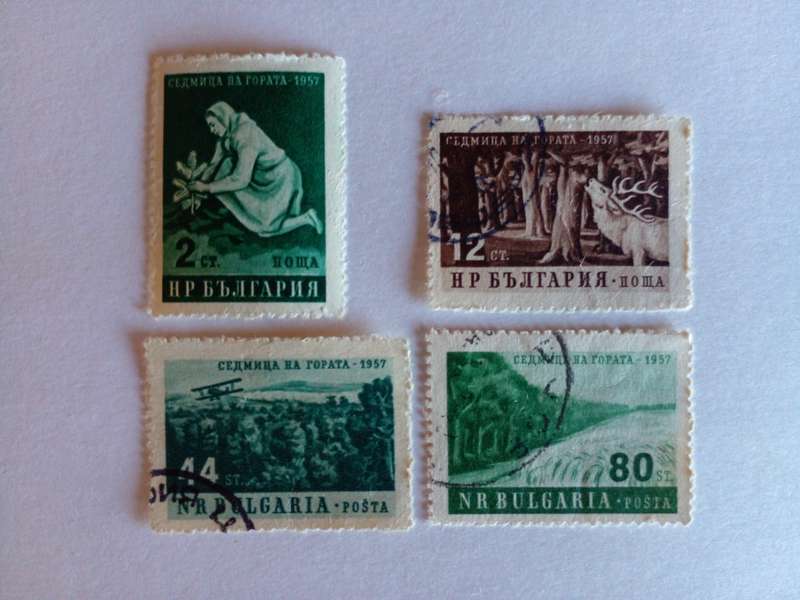 Bulgaria 1957 Forest Week
