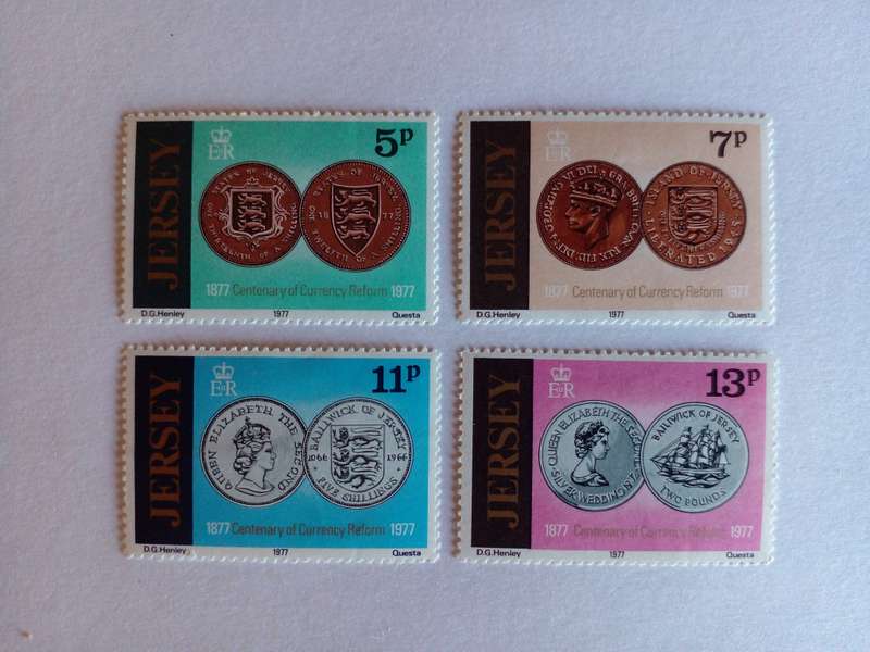 Jersey 1977 100th Anniversary of Currency Reform