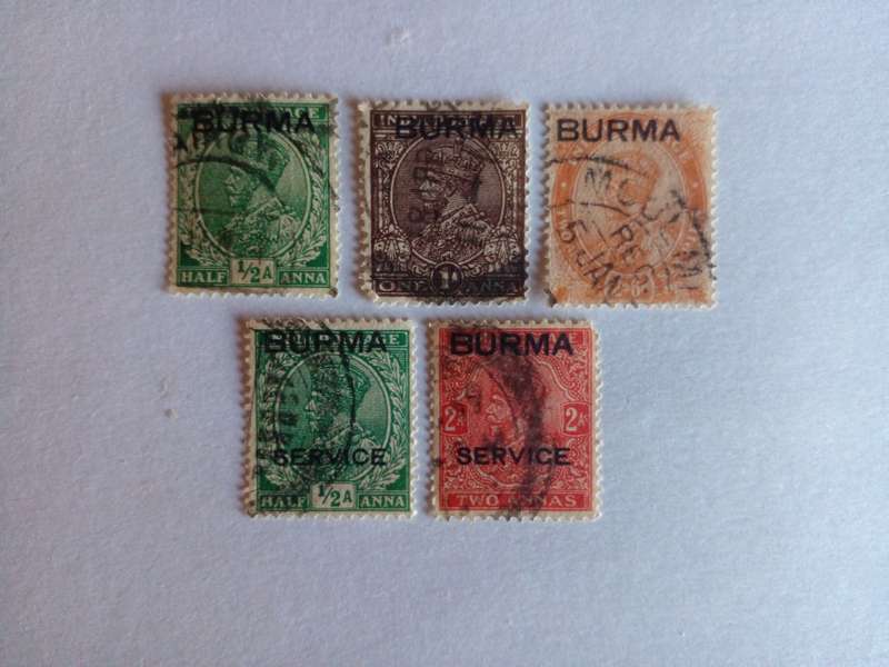 Burma 1939 KGV