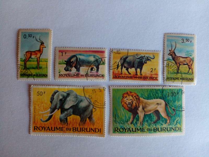 Burundi 1964 Animals