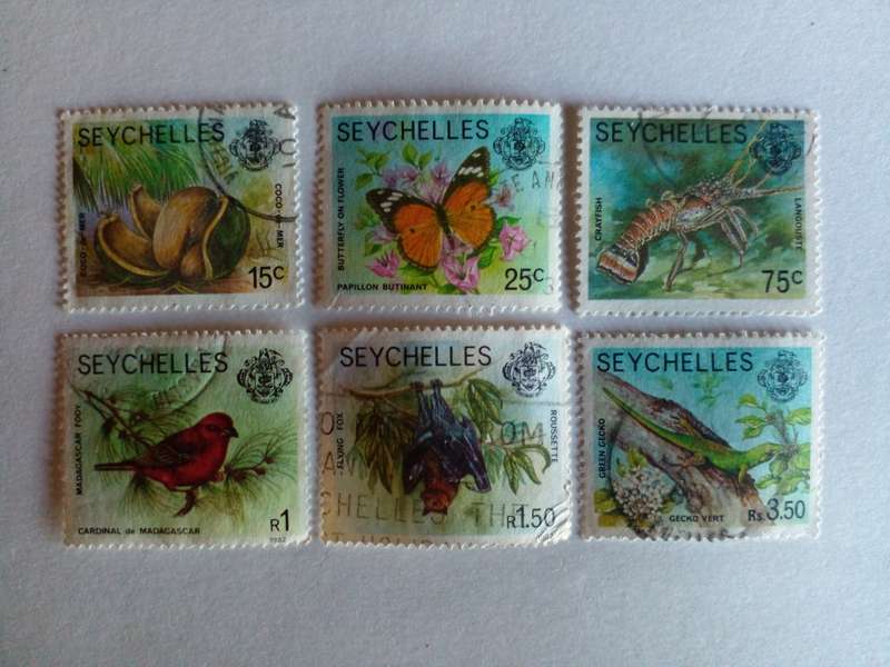 Seychelles 1977 Marine Life