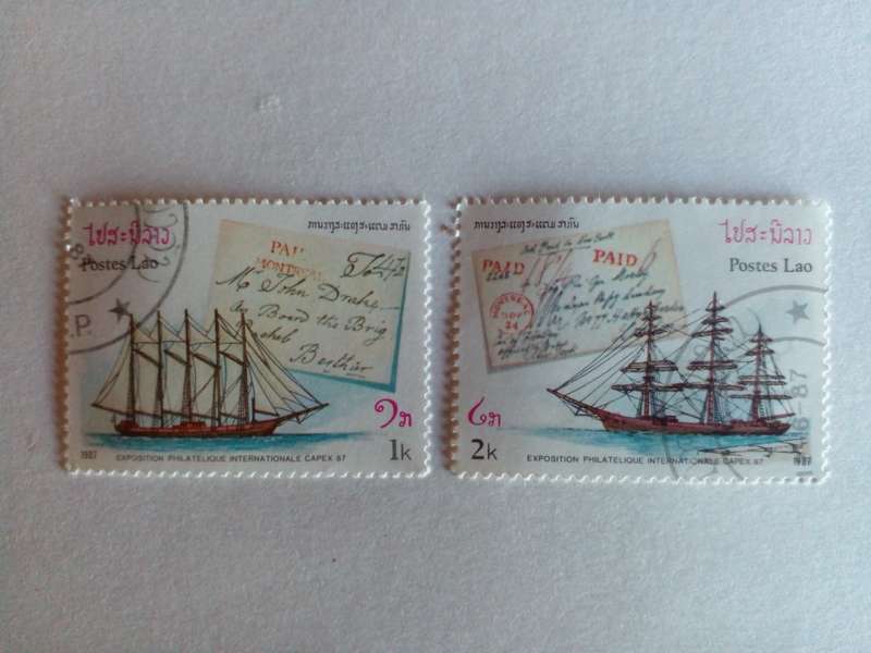 Laos 1987 Ships