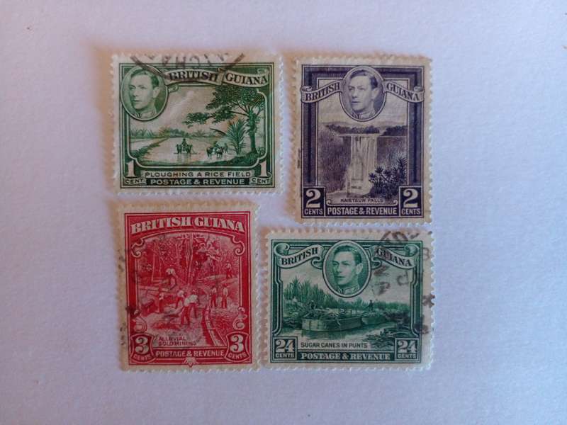 British Guyana 1938 KGVI Local Motifs