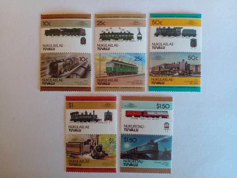 Tuvalu (Nukulaelae Island) 1985 Locomotives