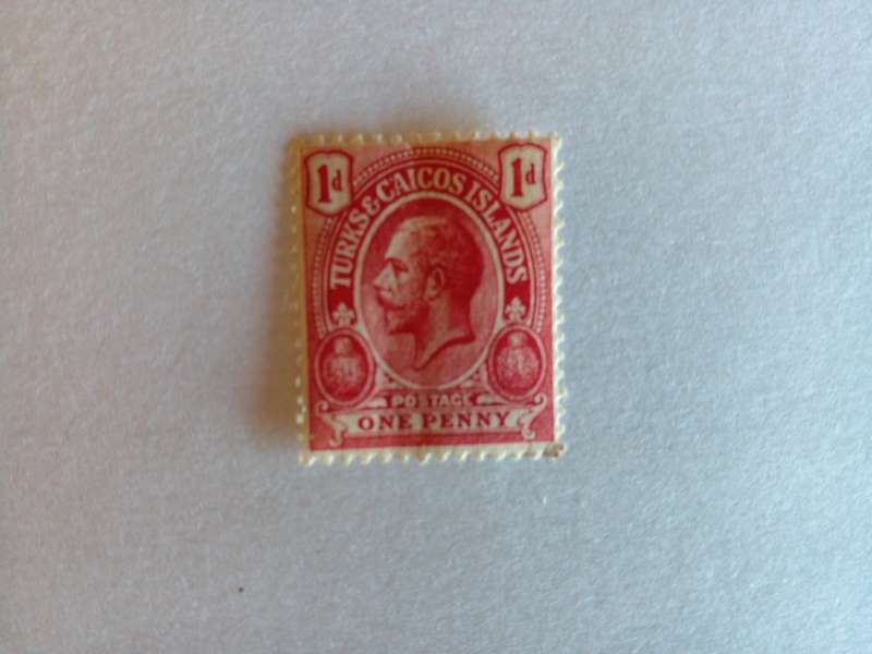 Turks and Caicos Islands 1913 KGV