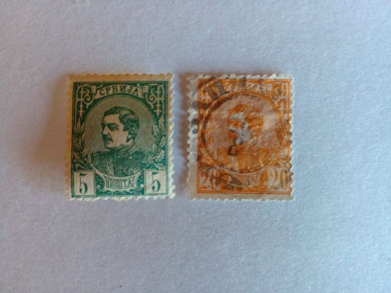 Serbia 1880 King Milan IV