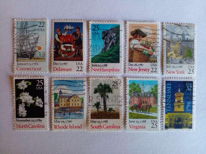 USA Selection Statehood Anniversaries