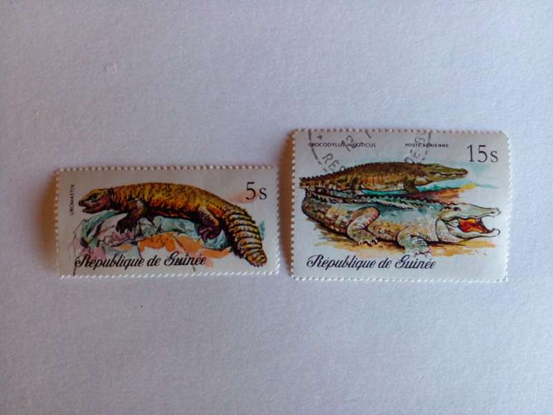 Guinea 1977 Reptiles