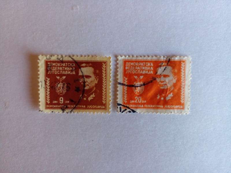 Yugoslavia 1945 Marshal Tito
