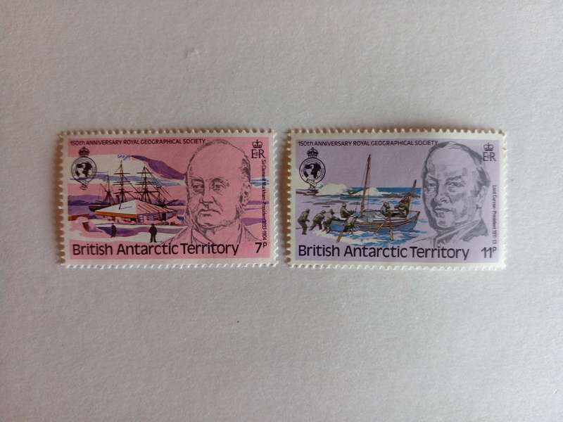 British Antarctic Territory 1980 Royal Geographical Society