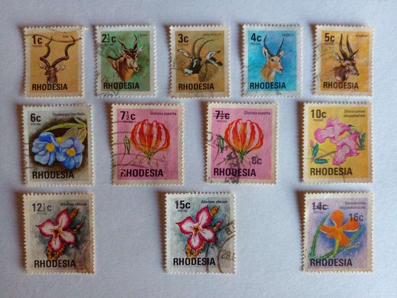 Rhodesia 1974 Definitive Issue