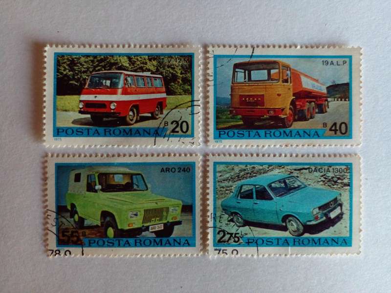 Romania 1975 Romanian Vehicles