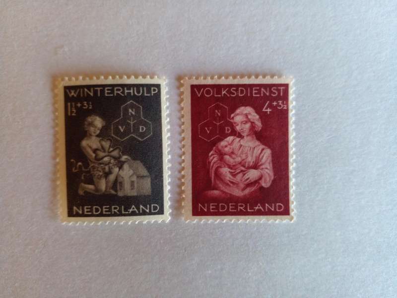 Netherlands 1944 Charity Stamps