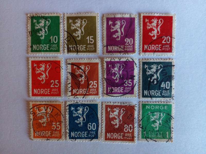 Norway 1926 Standing Lion