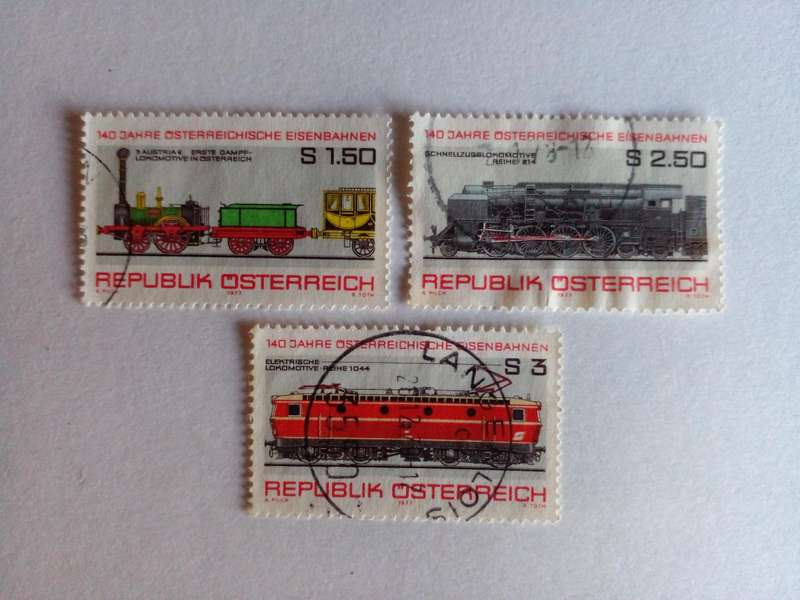 Austria 1977 140th Anniversary of Rail Transport