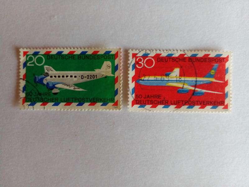 Germany (Bundespost) 196950th Anniversary of Airmail