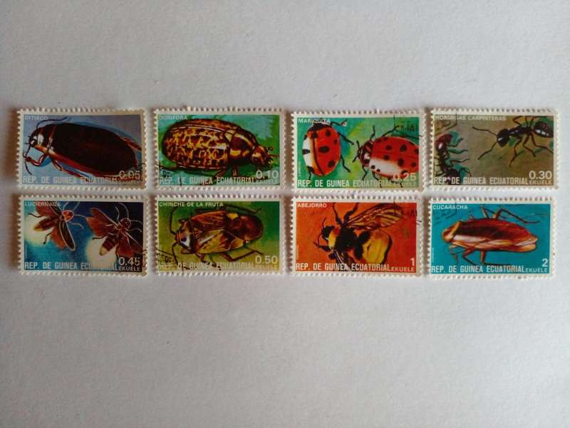 Equatorial Guinea 1974 Insects