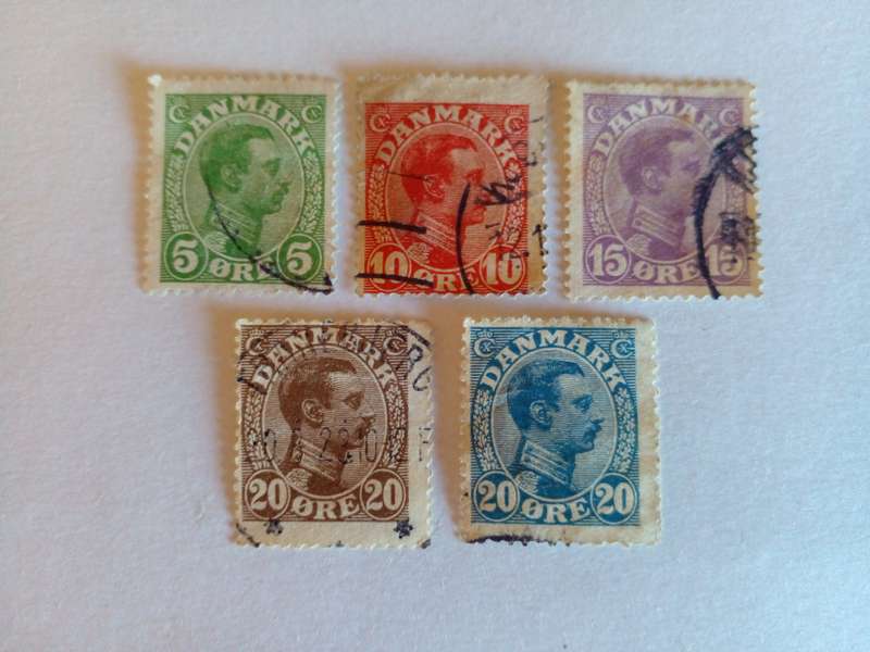 Denmark 1913 King Christian X