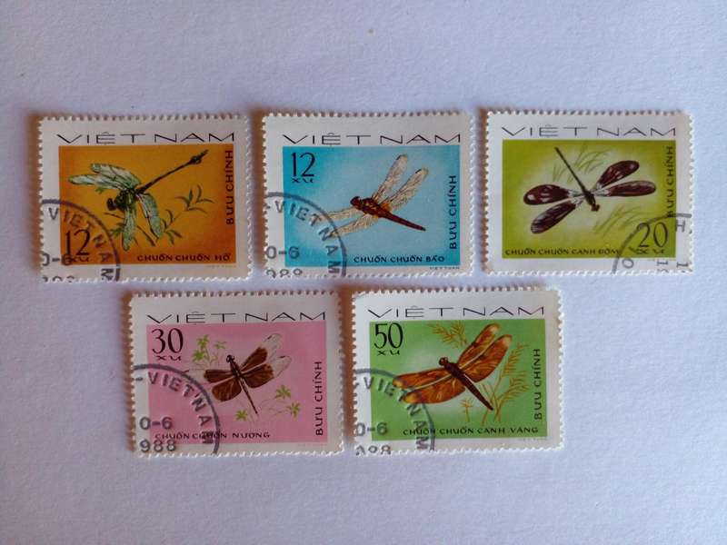 Vietnam 1977 Dragon Flies