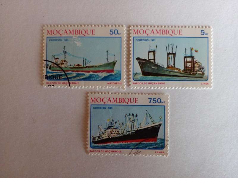 Mozambique 1981 Ships
