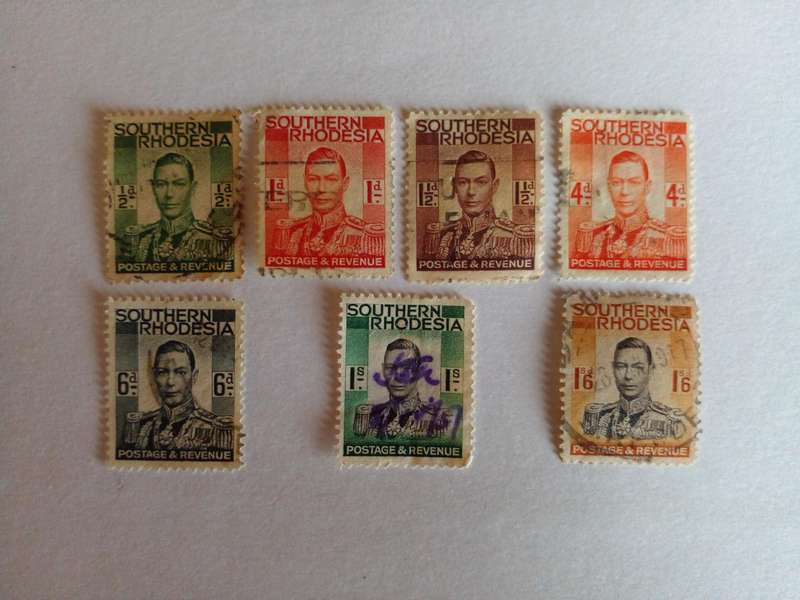Southern Rhodesia 1937 KGVI