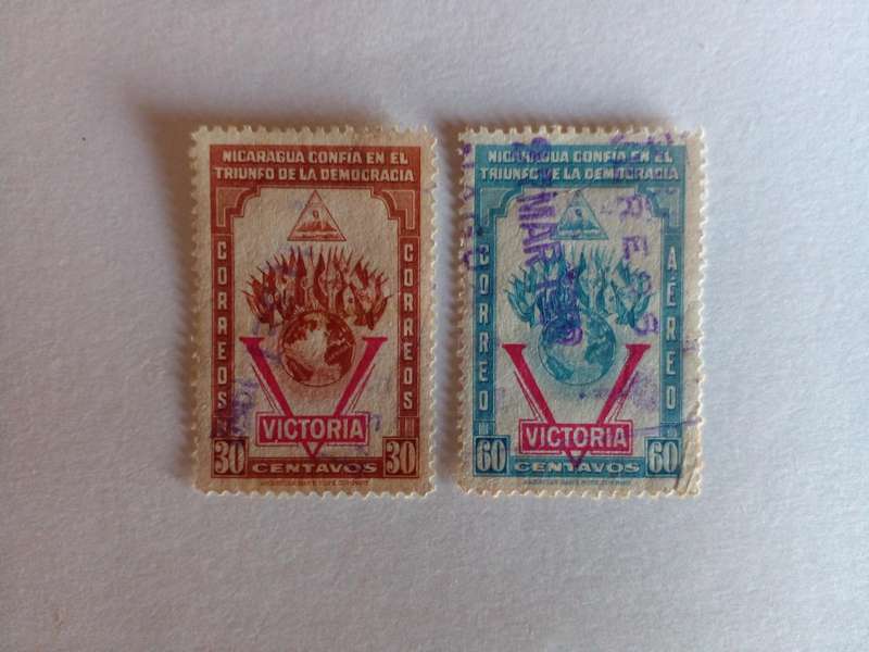 Nicaragua 1943 Victory Issue