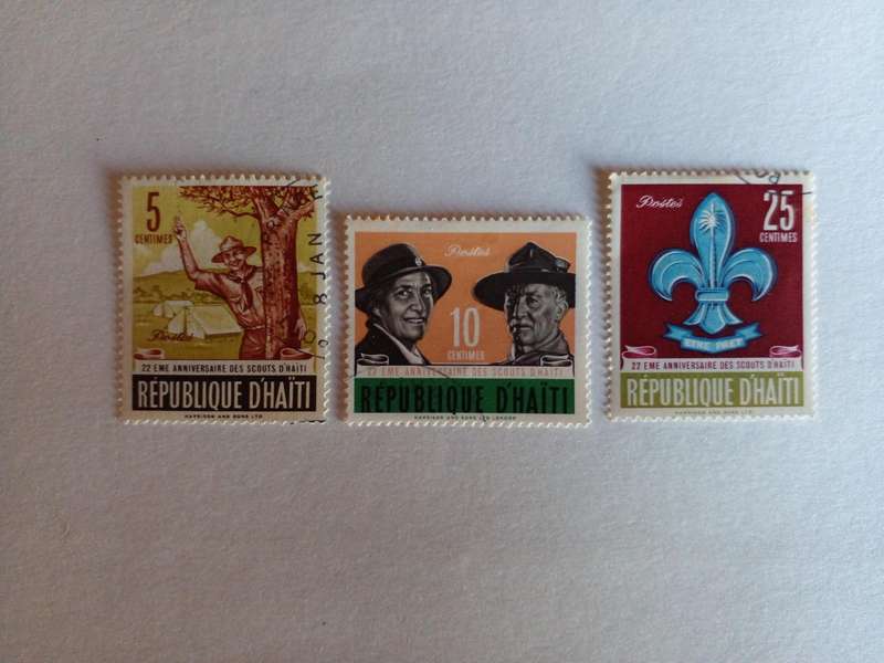 Haiti 1962 Scouts Anniversary