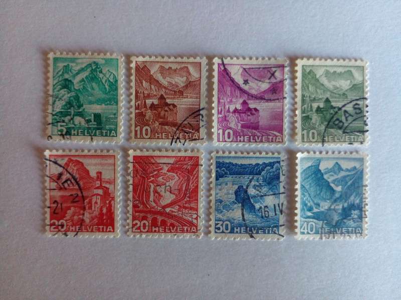Switzerland 1936 Landscapes