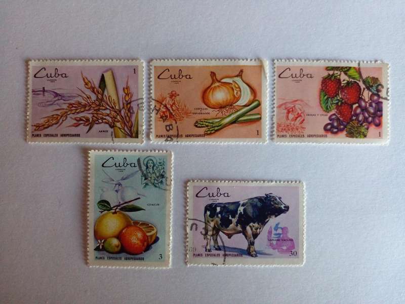 Cuba 1969 Agriculture