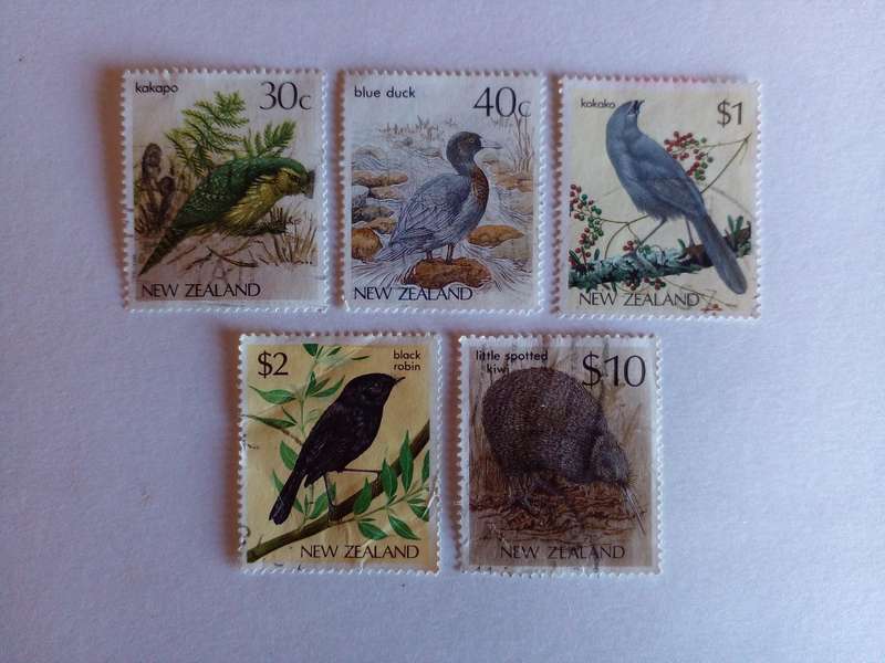 New Zealand 1986 Birds