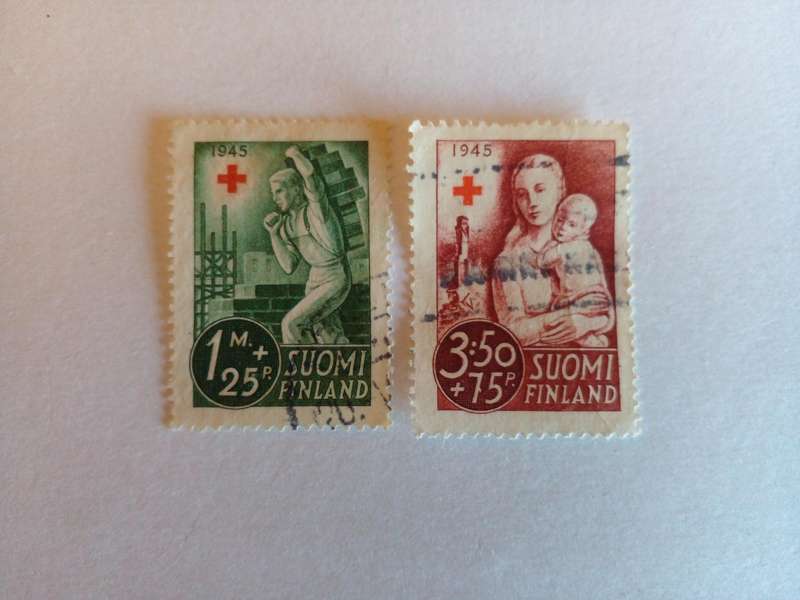 Finland 1945 Red Cross