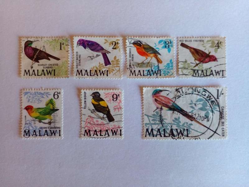 Malawi 1968 Birds