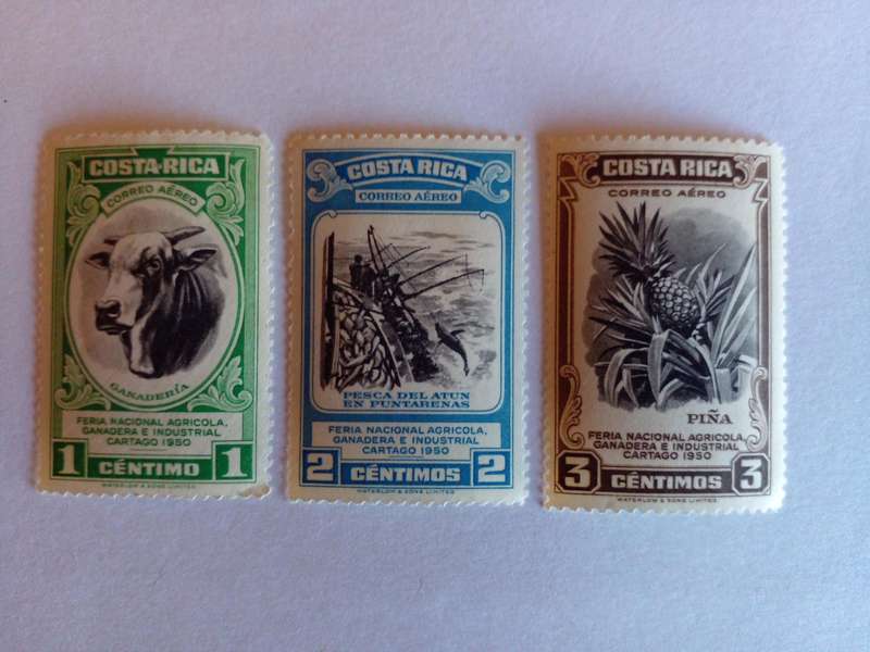 Costa Rica 1950 Agricultural and Industrial Fair