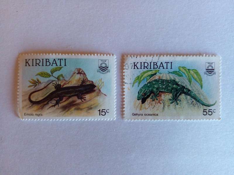 Kiribati 1986 Lizards