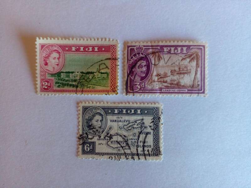 Fiji 1954 QEII Landscapes