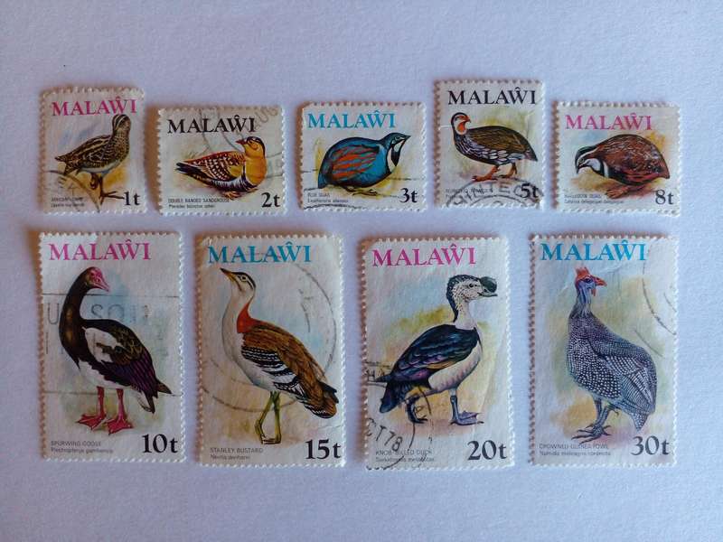 Malawi 1975 Birds