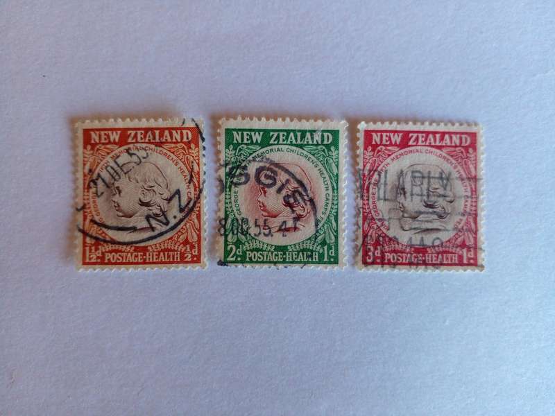 New Zealand 1955 Health Stamps
