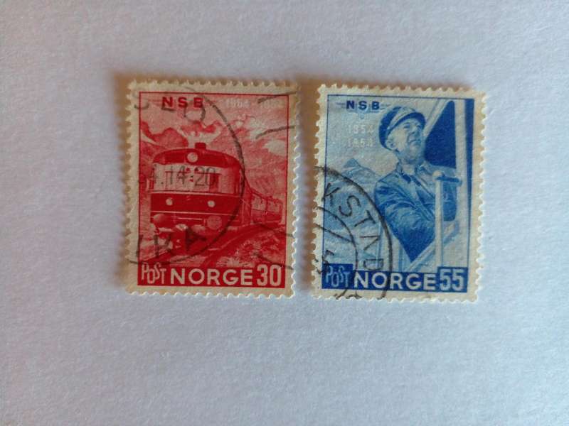 Norway 1954 Railway Centenary