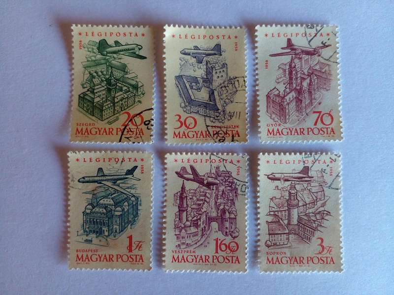 Hungary 1958 Airmail