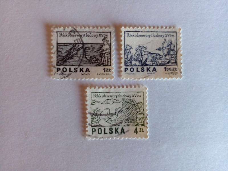 Poland 1974 Wood Carvings