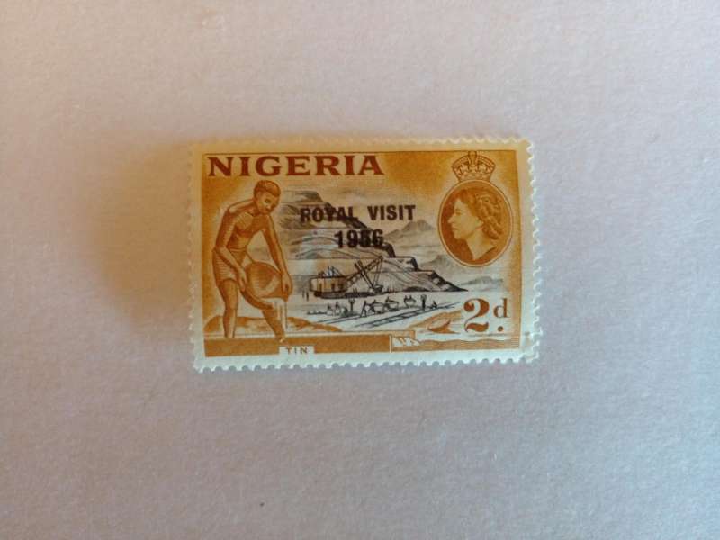 Nigeria 1956 Royal Visit