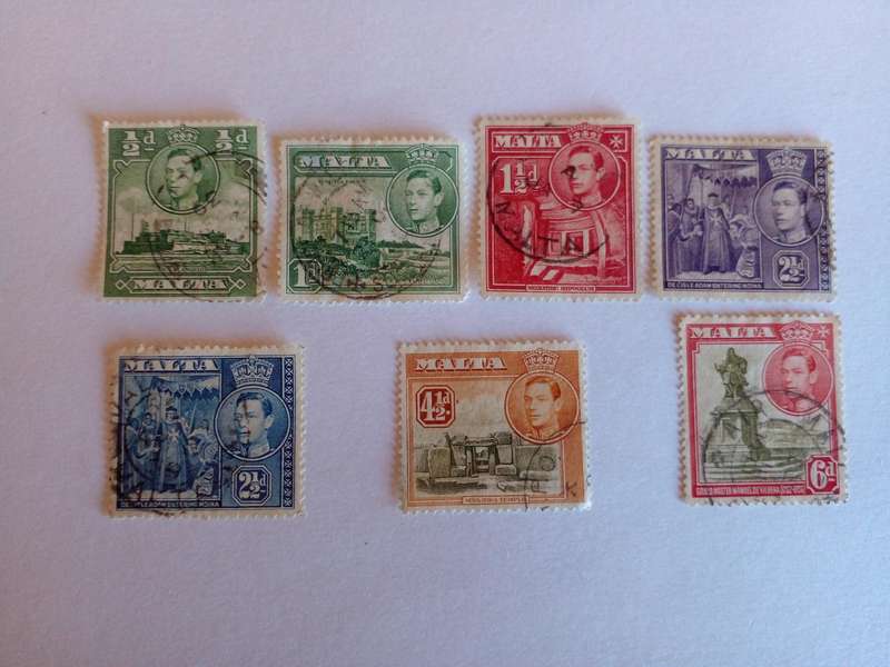 Malta 1938-43 KGVI Local Motifs